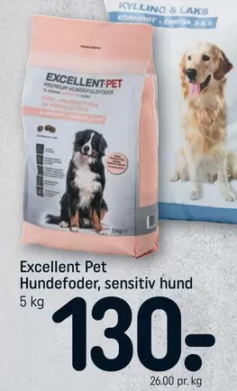 Omega - Hundefoder, sensitiv hund