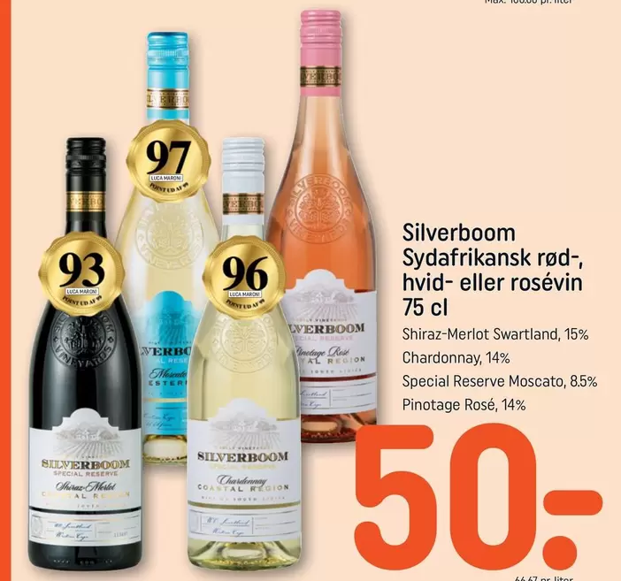Sydafrikansk rød-, hvid- eller rosévin