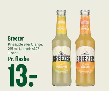 Orange - Breezer Pineapple or
