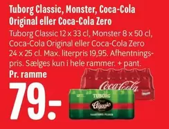 Coca Cola - Classic, Monster, Coca-Cola Original eller Coca-Cola Zero