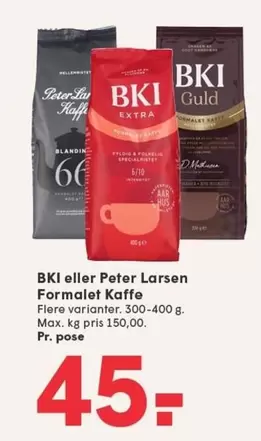 Formålet Kaffe