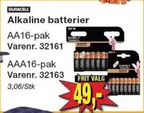 Simply - Alkaline batterier AA16-pak Varenr. 32161, AAA16-pak Varenr. 32163