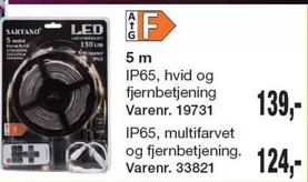 LED lyskæde 5 meter Varenr. 19731 / Varenr. 33821