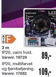 LED lyslist
