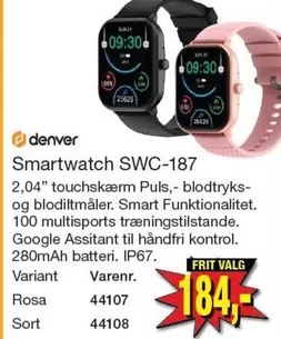 Smartwatch SWC-187