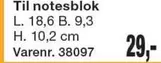 Til notesblok