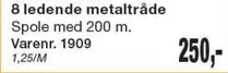 8 ledende metaltr
åde