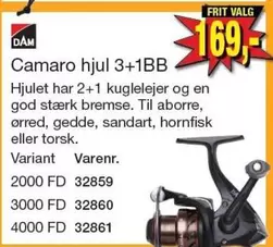 Camaro hjul 3+1BB