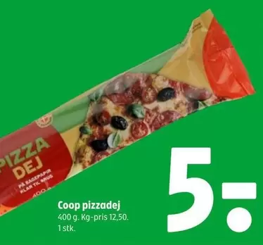 Coop pizzadej
