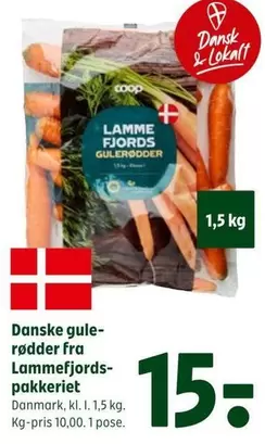 Lamme fjords gulerødder