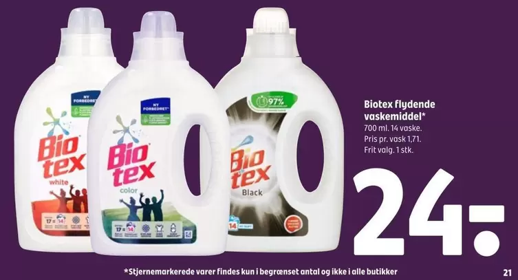 Bio - Flydende Vaskemiddel