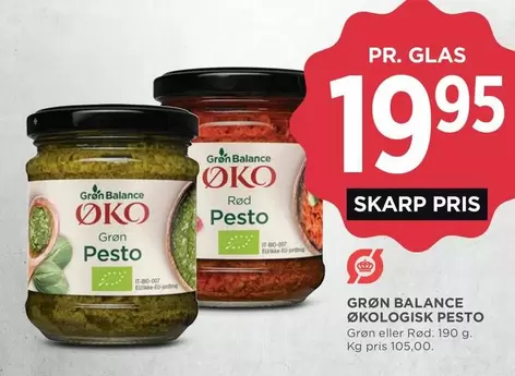 ØKOLOGISK PESTO
