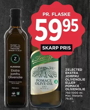 Ekstra Jomfru Olivenolie eller Pomace Olive Oil