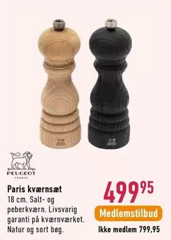 Natur - Paris kværnsæt
