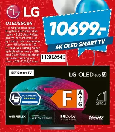 Lg - 4K OLED SMART TV