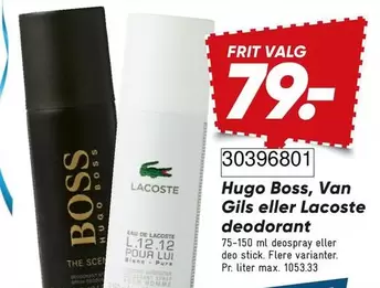 Hugo Boss, Van Gils eller Lacoste deodorant 30396801