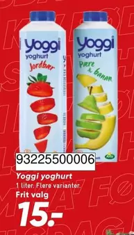 Yoggi yoghurt