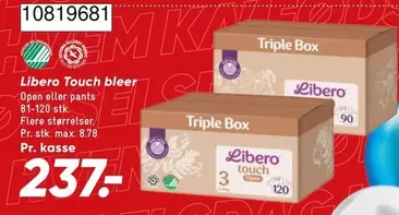 Libero Touch bleer Open eller pants