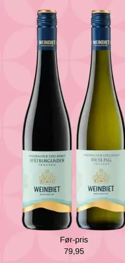 Riesling & Spätburgunder