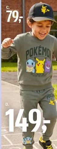Pokemon - Sweatshirt and Pants Set