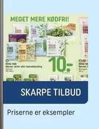 Bønner, ærter eller bennetblanding