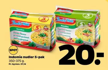 Indomie nudler 5-pak