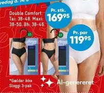 Bh - Double Comfort. Tai: 38-48. Maxi: 38-50. : 38-46.