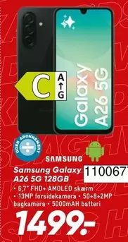 Galaxy - A26 5G 128GB