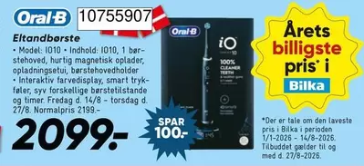 Oral B - Elttandbørste 10755907