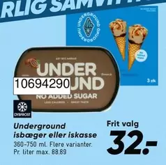 Underground isbger eller iskasse