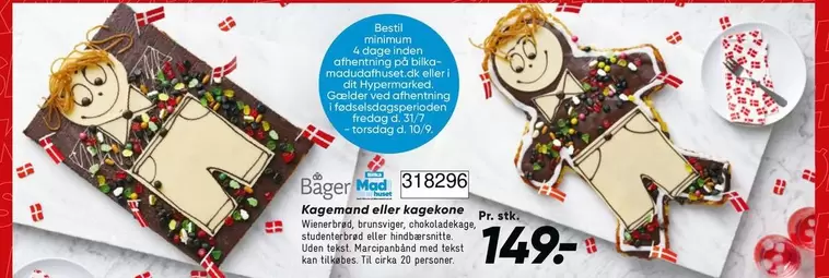 Kagemand eller kagekone 318296