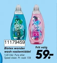 Bio - Tex Wonder Wash Vaskemiddel