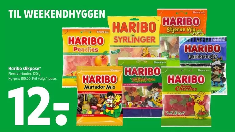 Haribo -  slikpose