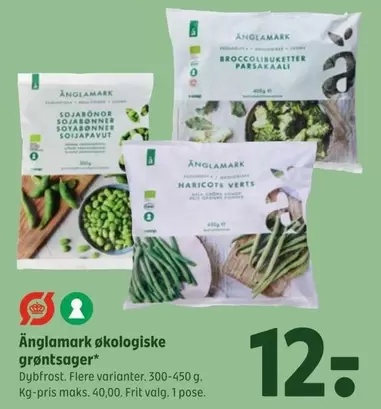Økologiske grøntsager