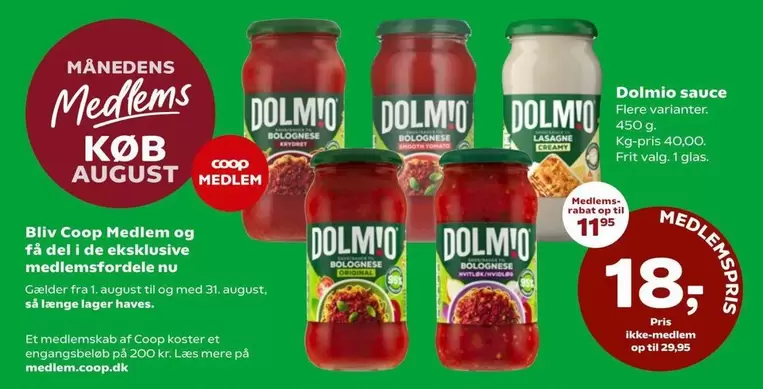 Dolmio Sauce