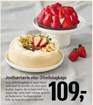 Jordbærtærte eller Othellolagkage