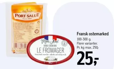 Fransk ostemarked