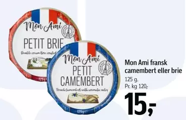 Petit Brie eller Petit Camembert