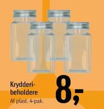 Krydderibeholdere