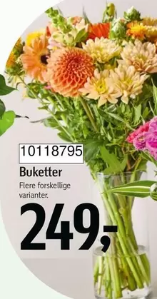 10118795 Buketter