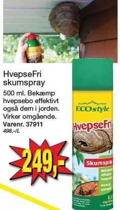 HvepseFri skumspray