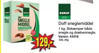 Doff sneglemiddel