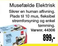 Musefælde Elektrisk