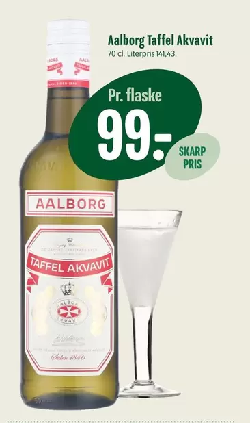 Aalborg Taffel Akvavit