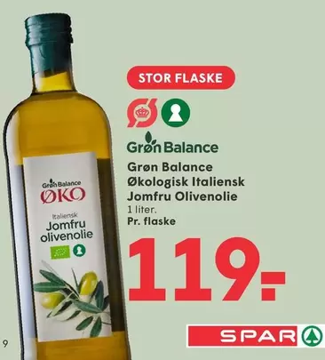 Økologisk Italiensk Jomfru Olivenolie