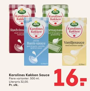 Arla - Karolines Køkken Sauce