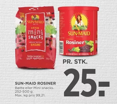 Rosiner / Mini-snacks raisins