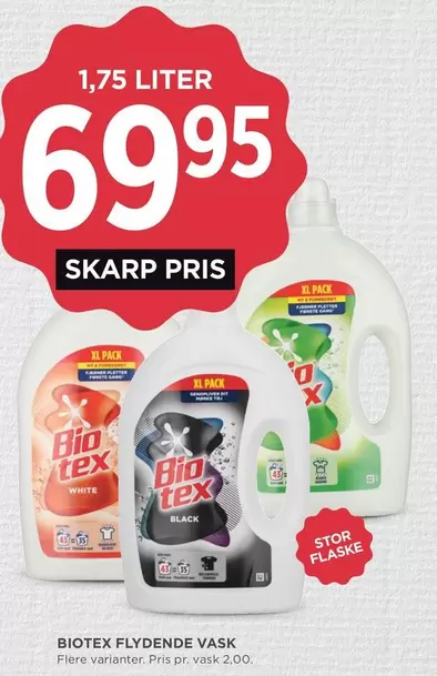 Bio - BIOTEX Flydende Vask