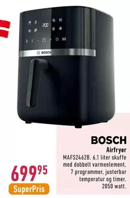 Bosch - Airfryer MAFS2462B