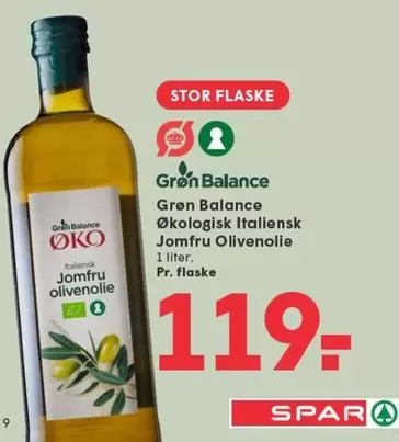 Økologisk Italiensk Jomfru Olivenolie